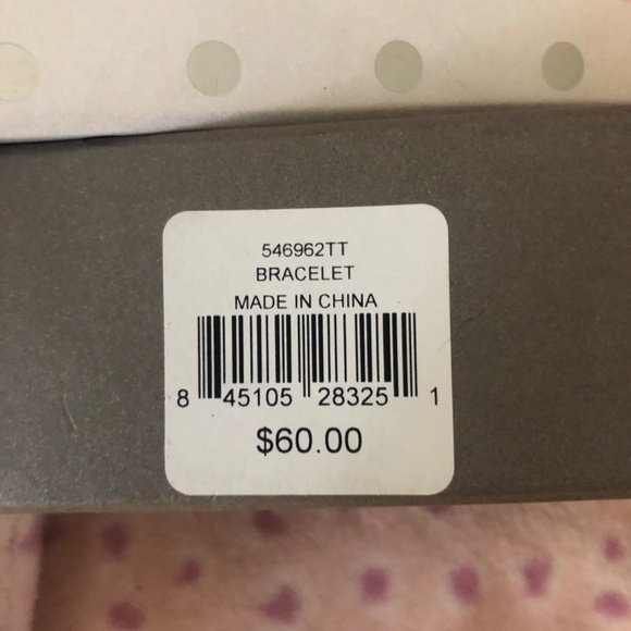 New in box Gratitude and Grace silver plated Believe bracelet - Picture 3 of 5